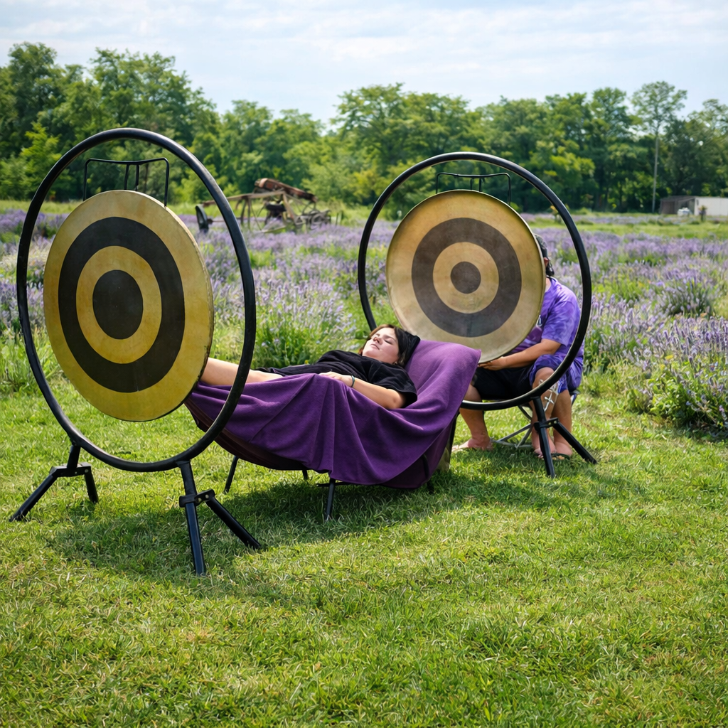 AN experience only found at a unique festival like this.