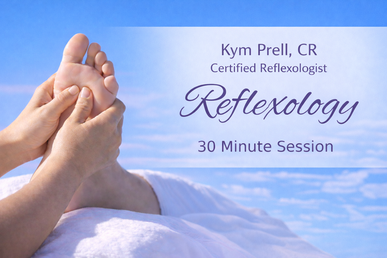 30-Minute Reflexology Session